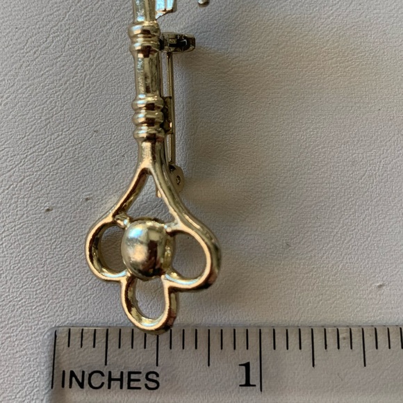 Brooch key lapel Jewelry pin - Picture 5 of 7